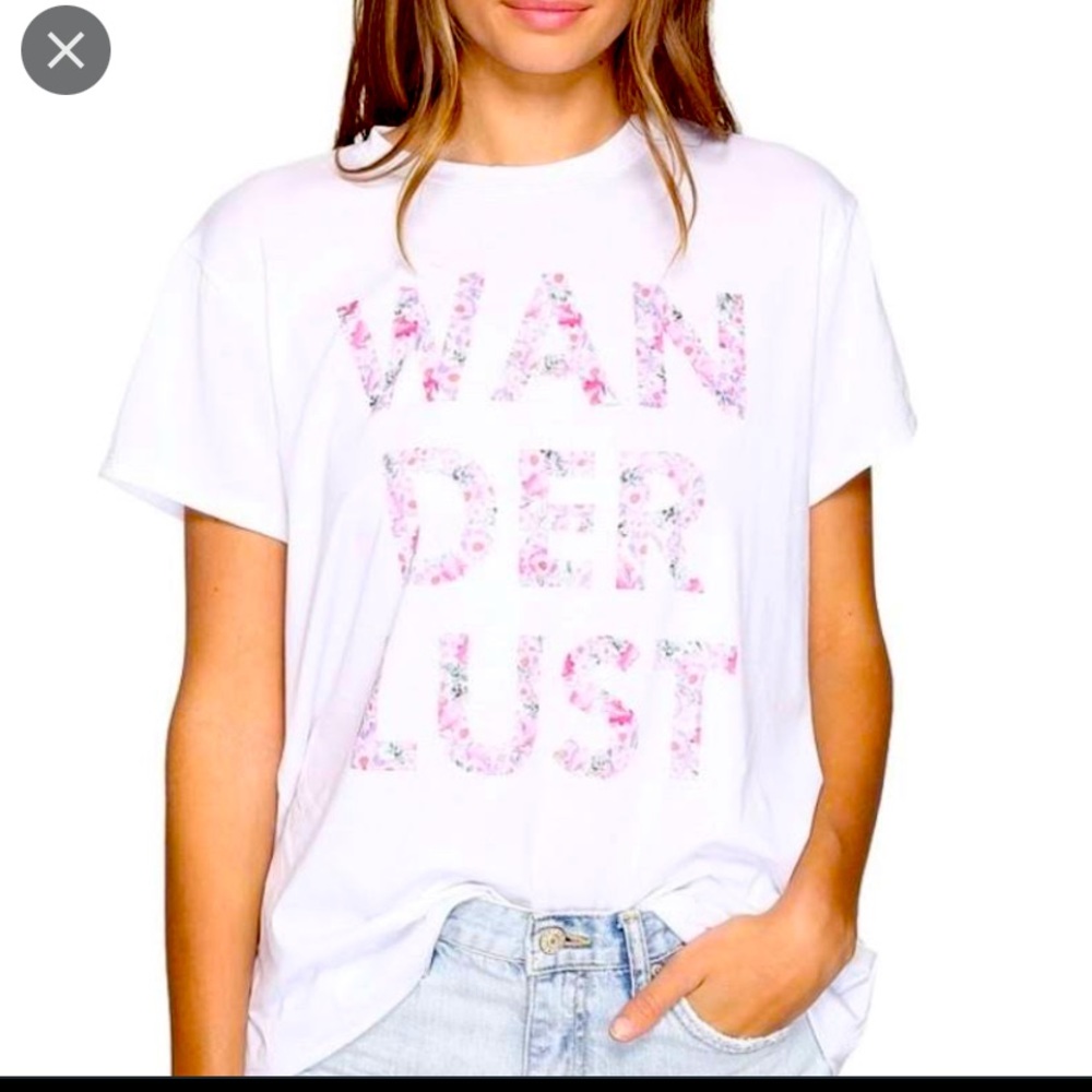 Iconic Wanderlust tee shirt